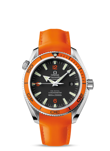 Omega Seamaster Planet Ocean 600M Co-Axial 42 Stainless Steel / Orange / Orange Rubber